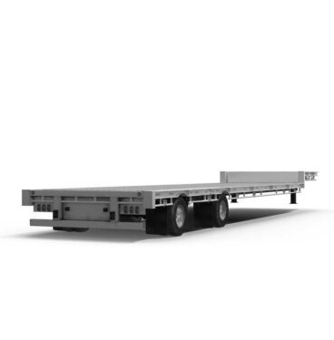 Step Deck Semi Trailer available for short term lease